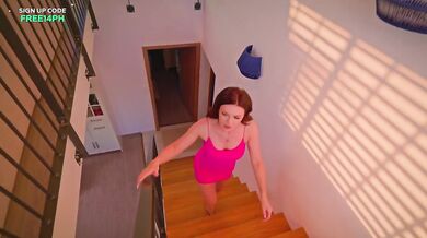 My best friend's stepmom got destroyed after she was caught masturbating double blowjob threesome facial cumshots
