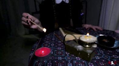 Halloween Cosplay Ritual Pounds Her Face Until Huge Cumshot Soaks It