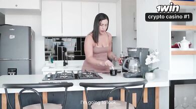 Divorced MILF deep throats virgin nerd into wealth roleplay cumshot