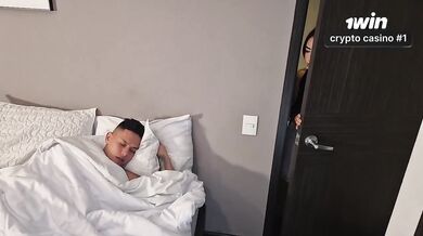 My nympho latina roommate rides me cowgirl deepthroat blowjobs load my mouth