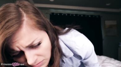 Wifey almost caught me fucking my coworker cowgirl POV