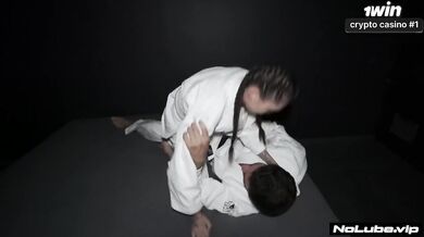 Pinned Down Asian Teen Fucked Rough By Her Trainer