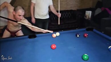 Two girls make their subs fuck each other raw anal rosebud domination