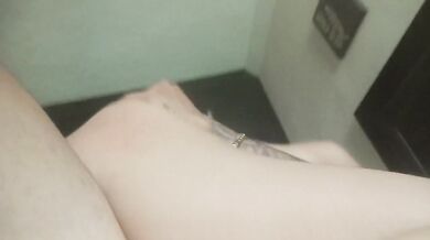 Petite babe traps roomie after he sneaked a whiff of her panties rough spanking latina