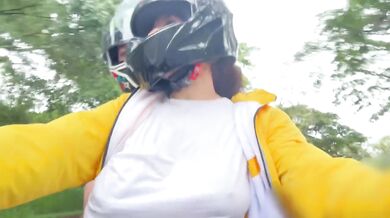Public 18 year old latina without bra gets cummed raw