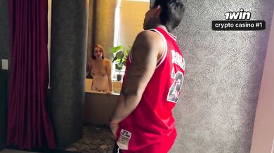 MILF stepmom drenched before husband stumbles in nasty doggystyle