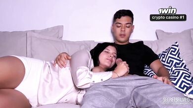 Too horny to finish the movie 18 year old latina sloppy deepthroat cowgirl riding doggystyle