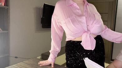 Boss destroys secretary for mistake hard raw fuck in office doggystyle big tits big ass cumshot