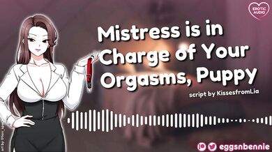 Puppy gets rules and good boy rewards femdom mistress teases degradation ASMR joi audio
