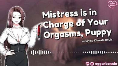Puppy gets rules and good boy rewards femdom mistress teases degradation ASMR joi audio
