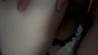 She bends over and enjoys my dick inside of her