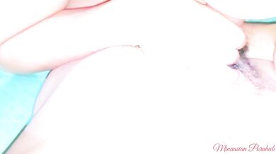 beautiful Naughty ex teacher help me with cock play and she is get horny