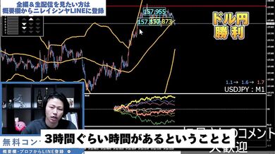 【はじめての人向け】プロの“優しく激しい”FXトレード講座｜122連勝の生配信切抜き（2025年1月14日）