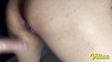 Full session with my girlfriend in her little dress - Latina