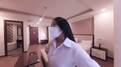 Neighborly Love destroyed tight pussy office girl stockings