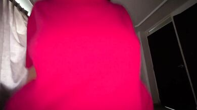 Girlfriend's shirt rides his cock bouncing perfect tits cowgirl