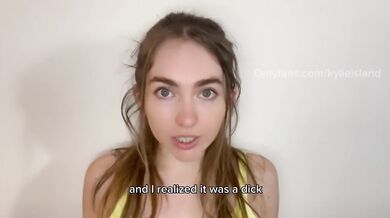 OOPS I accidentally sucked his dick Funny teen stepsis blowjob comedy