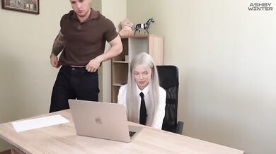 Tutor ruined the young student with his big dick during class