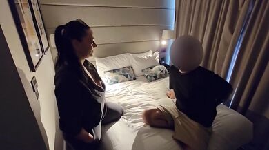 Craigslist Massage horror choked by monster tits and monster cock