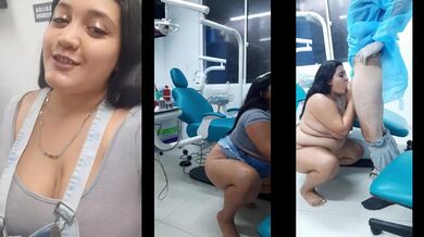 Young latina dentist rides him raw creampied by big ass gordibuenas