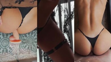 Big ass latina destroyed in vertical raw anal pleasure from balcony window