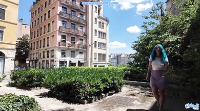 French POV destroyed my first tinder date with big dick creampie