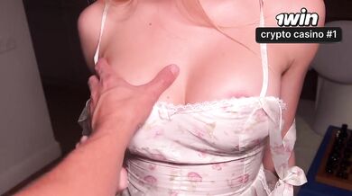 She’s so horny I came twice on her ass and face