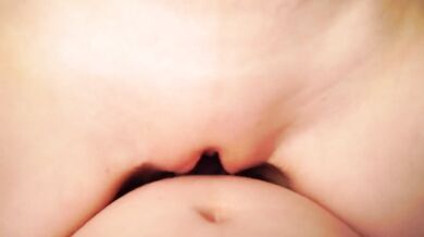 POV close up ASMR wet pussy sliding cock to cumming shaved tight perfect