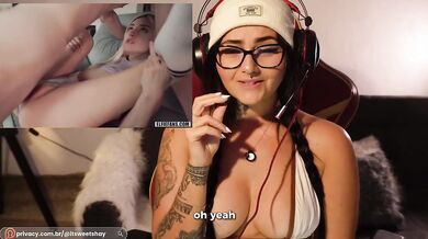 Stepbro I was waiting for you sweet pink pussy big cock creampie ASMR reaction