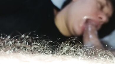 Best blowjob ever Asian POV deep throat gagging sloppy wet spit rough cumshot