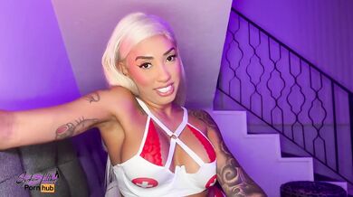 Nurse Kona Jade Takes BBC Creampie While Riding Thick Cock