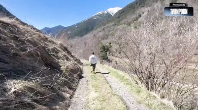 Mountain man Marco Maxxx blows your mind with thick cum shots POV Latina devours it all