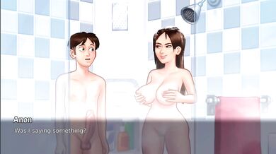 Step Mom's Summertime Surprise destroys the Mood new cartoon Hentai game with big boobs bhabhi