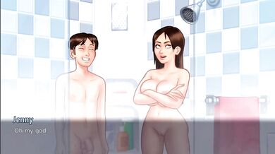 Step Mom's Summertime Surprise destroys the Mood new cartoon Hentai game with big boobs bhabhi