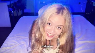 Stepsis gets creampie drenched during sloppy blowjob then rides for more