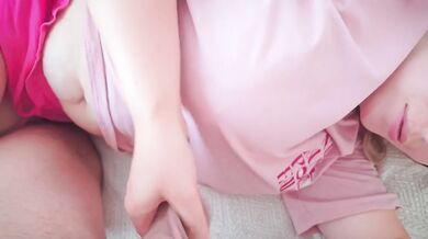 Wife flashes big ass in see-through lingerie for husband's desperate dick