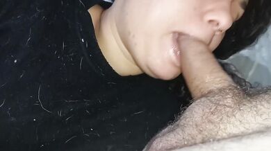 Extreme gagging deepthroat sloppy wet blowjob with drooling Latina pinay insane 18 25 asmr