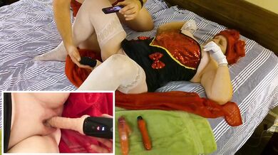 Gilf Queen of Hearts destroyed by deep throat gagging and creamy missionary cum