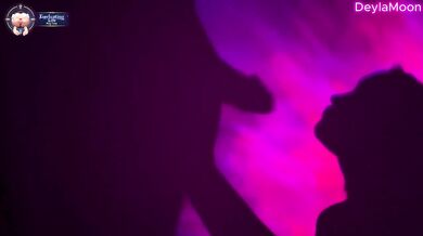 Public blowjob at midnight spills on hot Russian girl's face in crowded club