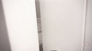 Hot mom caught masturbating in mini skirt big tits on her knees