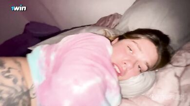 Her stepbro crushes my asshole fingers then wrecks it with brutal thick cock