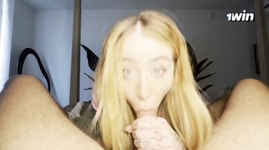 Rosie Rider Gobbles Morning Wood Sucked Off By Hot Step Sis Tangled In Sheets