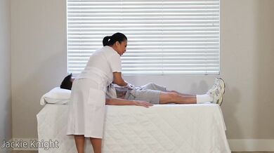 Filipina nurses gangbanged by their hung patient in nurse scrubs