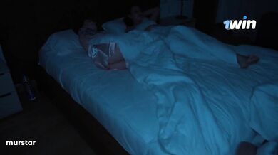 Step mom’s creampie shock when step son breeds her in hotel threesome