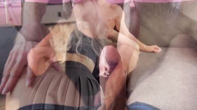 College slut destroyed by thick hard cock in mouth and tight pussy