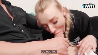 Anal Overload destroys Blonde Babe’s Messy Household Rough Creampie