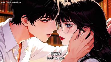 Gaped by her moe glasses her mouth fucked hard the scholar’s tutor