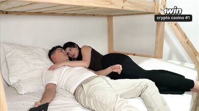 My roomie and I share more than just a room fucking her tight missionary