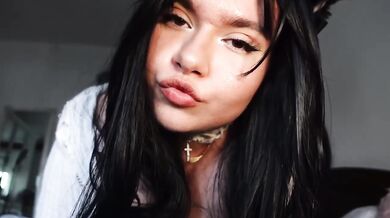 ASMR POV Kitty rides and gropes big natural tits teasing massage edging joi