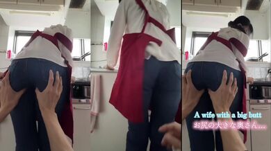 Big plump wife teases with her ass till you blow your load